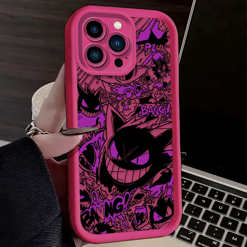 P-Pokemon Gengar Graffiti Phon - Phone Accessories List recension och pris
