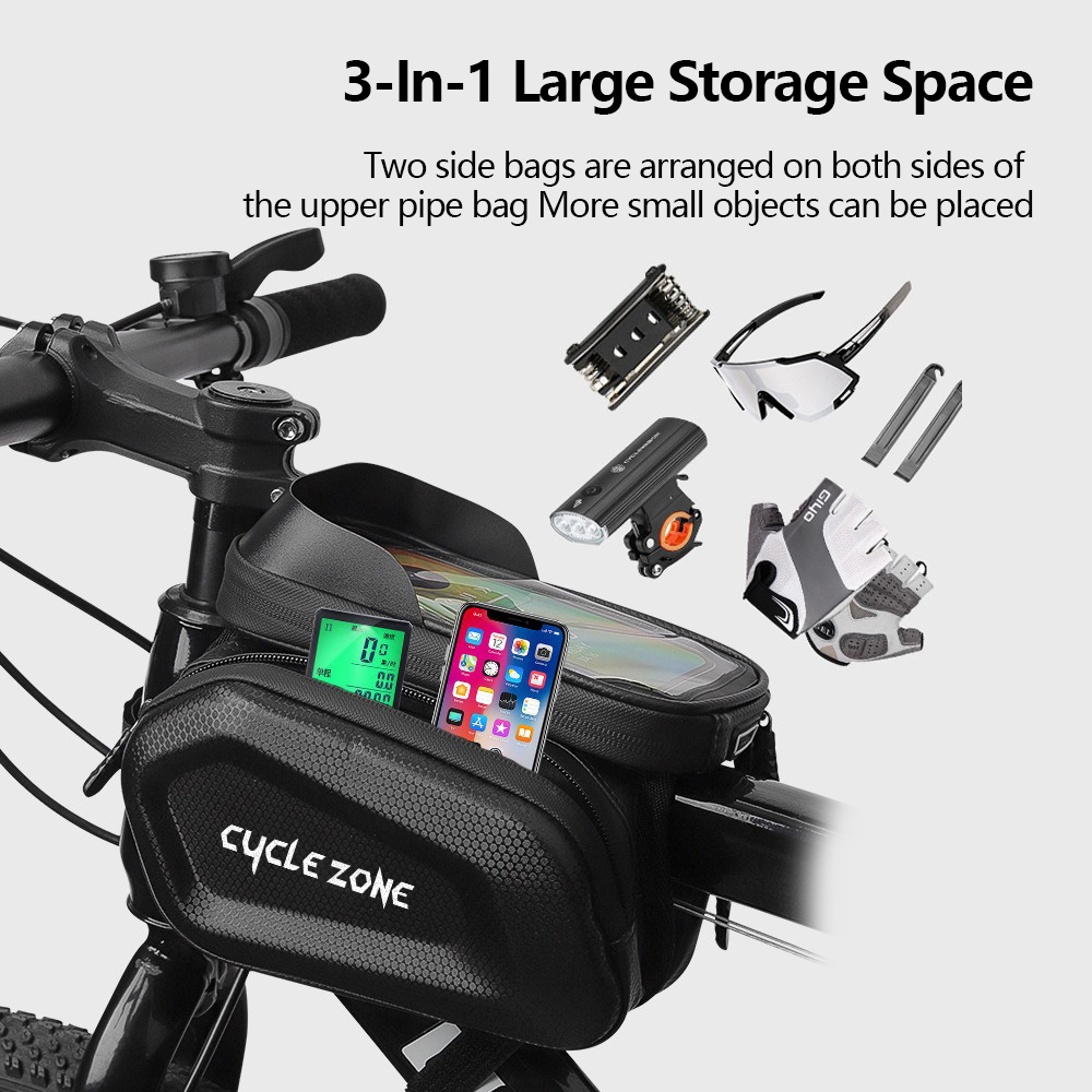 Bicycle Bag Touch Screen Phone - Phone Zone Accessories & Repair recension och pris