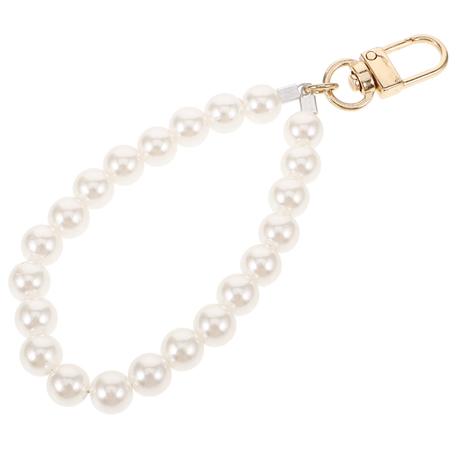 Pearl Beaded Phone Charm Strap - Phone Accessories Charms recension och pris