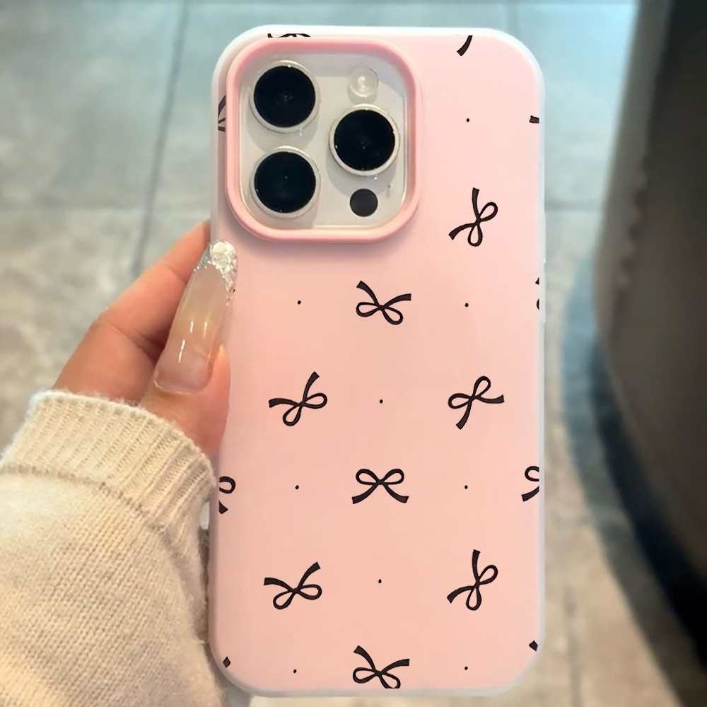 Cute Bow Polka Dot INS Phone C - Phone Accessories List recension och pris