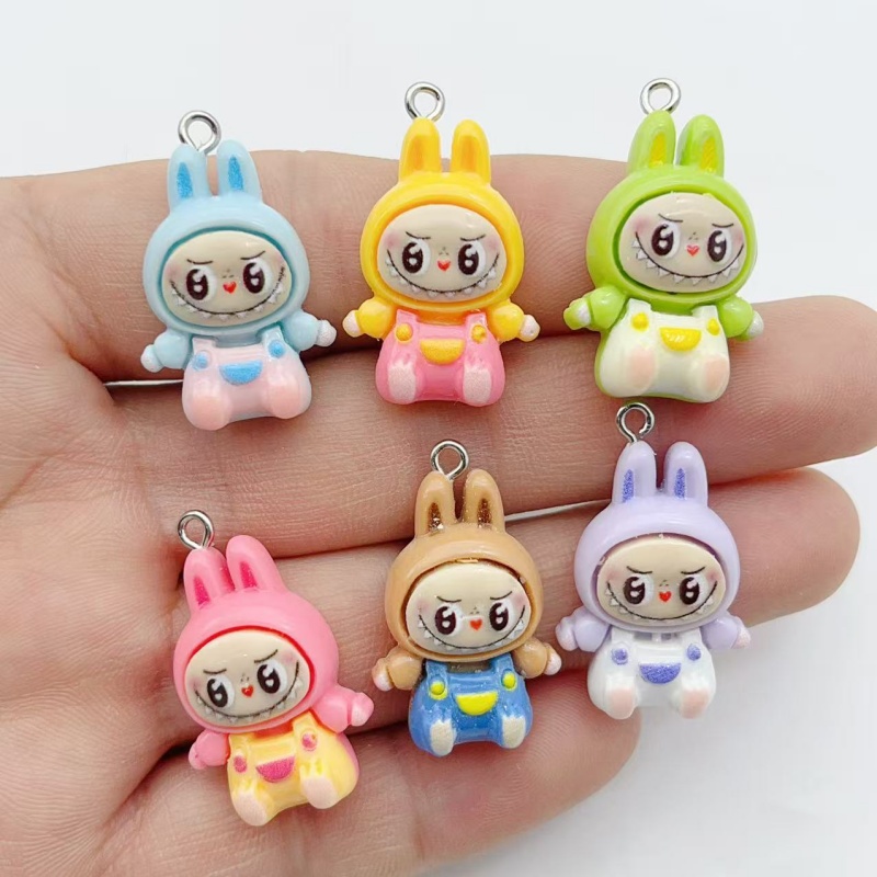 10Pcs Kawaii Rabbit Strawberry - Phone Accessories Charms recension och pris