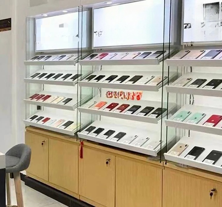 Mobile phone display cabinet 2 - Phone Accessories Rack Display recension och pris