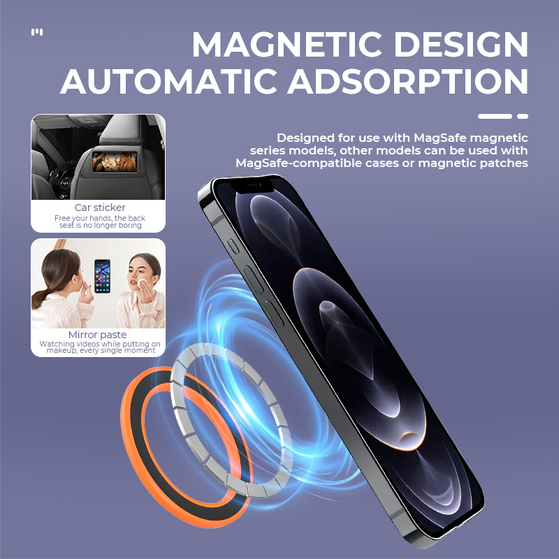 For Magsafe Strong Magnetic Ri - Phone Accessories Are recension och pris