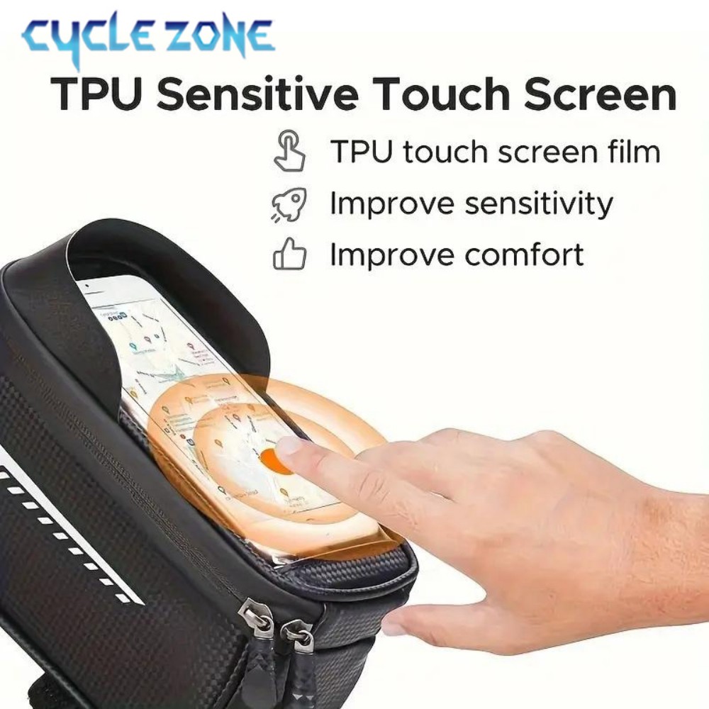 Bicycle Front Beam Bag Front T - Phone Zone Accessories & Repair recension och pris