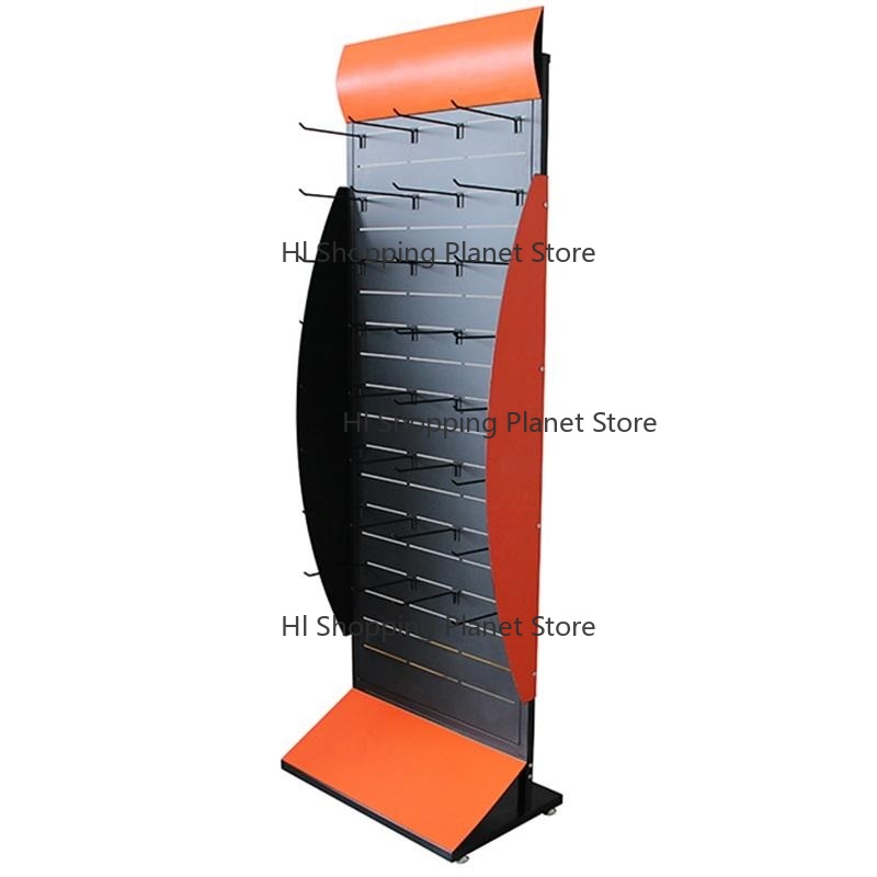 Customized Modern Metal Slatwa - Phone Accessories Rack Display recension och pris