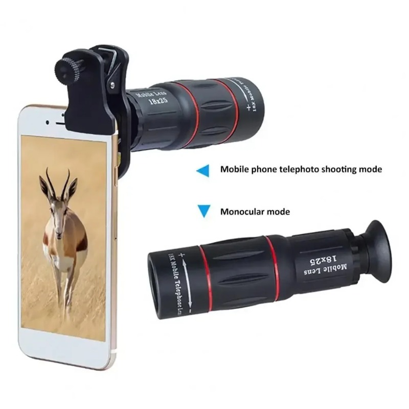 Universal 18x Magnification Te - Lens Camera Clip recension och pris