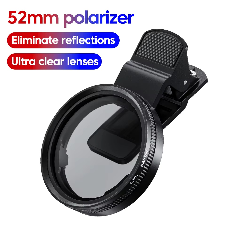 52MM Circular Universal Portab - Lens Camera Clip recension och pris