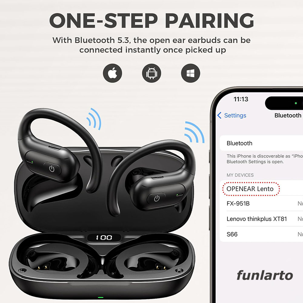 Open-Ear Wireless Running Head - Phone Accessories Amazon recension och pris