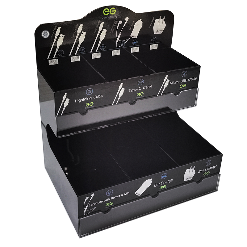 custom.Tinya Modern USB Cables - Phone Accessories Rack Display recension och pris